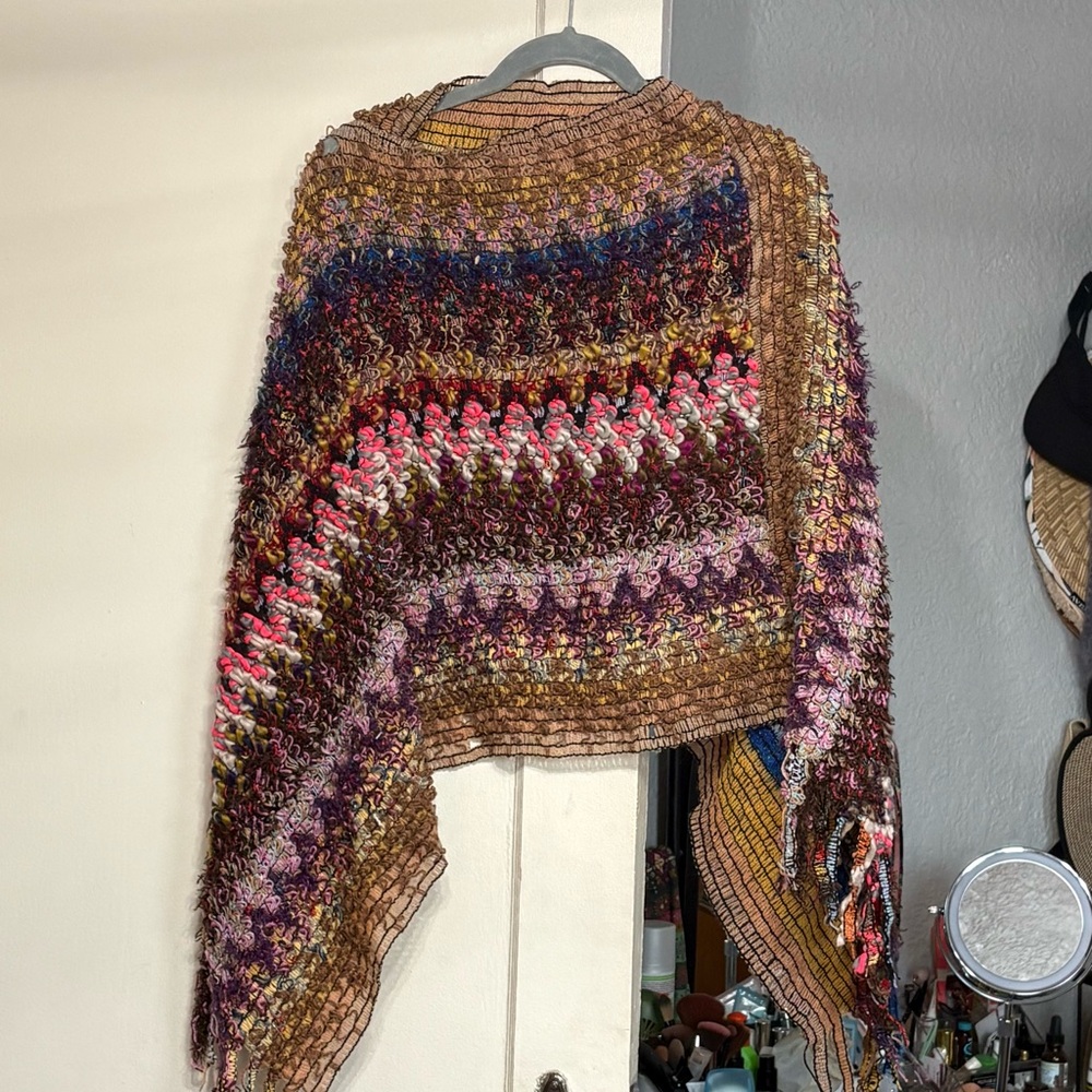 Multicolor Knit Women's Sweater